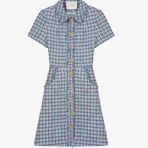 NWT Maje Renizam Metallic Multicolor with Embossed Buttons